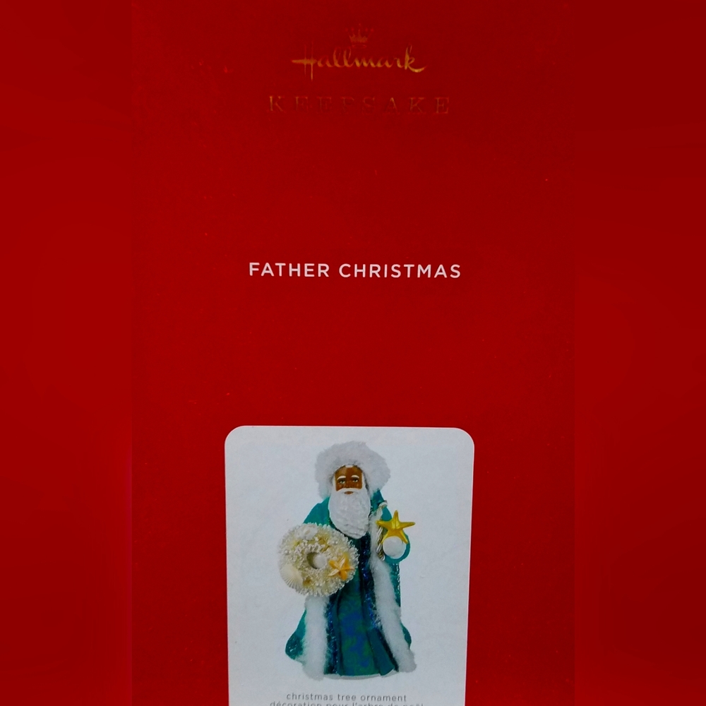 Hallmark Christmas Ornament African American Santa